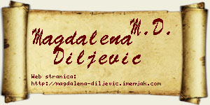Magdalena Diljević vizit kartica